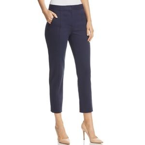 TORY BURCH VANNER PONTE SEAMED CROPPED PANT